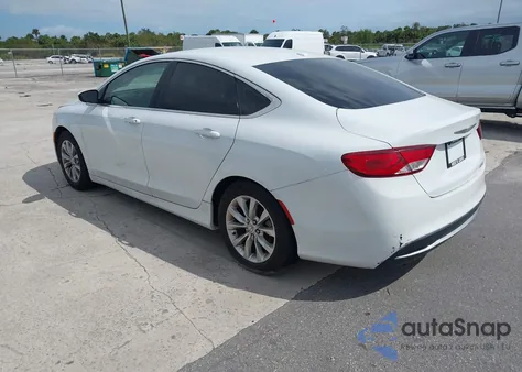 2015 Chrysler 200 C из США, поврежденный, VIN 1C3CCCCB2FN577857